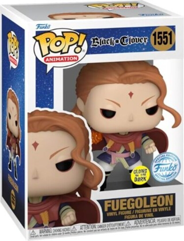 - POP Vinyl Black Clover Fuegoleon - Figur