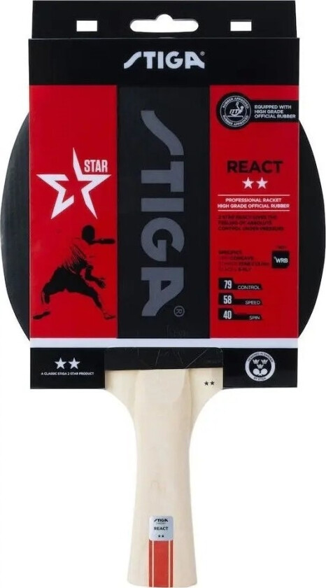 Bilde av Stiga Bat React - 2-Star
