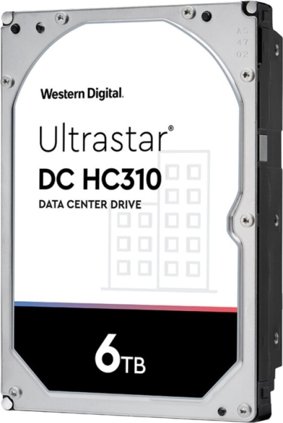 WD Ultrastar DC HC310 HUS726T6TALN6L4 - Harddisk - 6 TB - intern - 3,5 - SATA 6 Gb/s - 7200 rpm - buffer: 256 MB