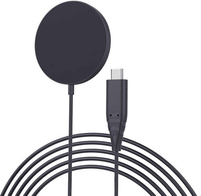 Choetech Lader Choetech Trådløs Magnetisk Lader 15W MagSafe for iPhone 12/13/14 svart (T518-F-BK)