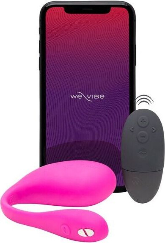 2 Electric Pink Fjernstyrt vibrator