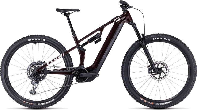 Cube Stereo Hybrid ONE55 C:68X SLX 750 CX 85nm 29, elektrisk terrengsykkel, unisex Liquidred´N´Carbon