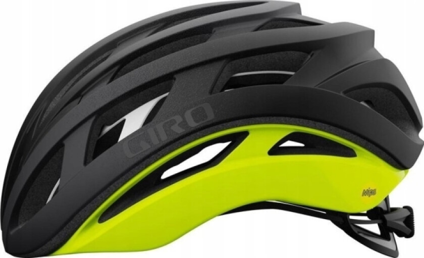 Kask szosowy GIRO HELIOS SPHERICAL MIPS matte black fade highlight yellow roz. S (51-55 cm) (NEW)