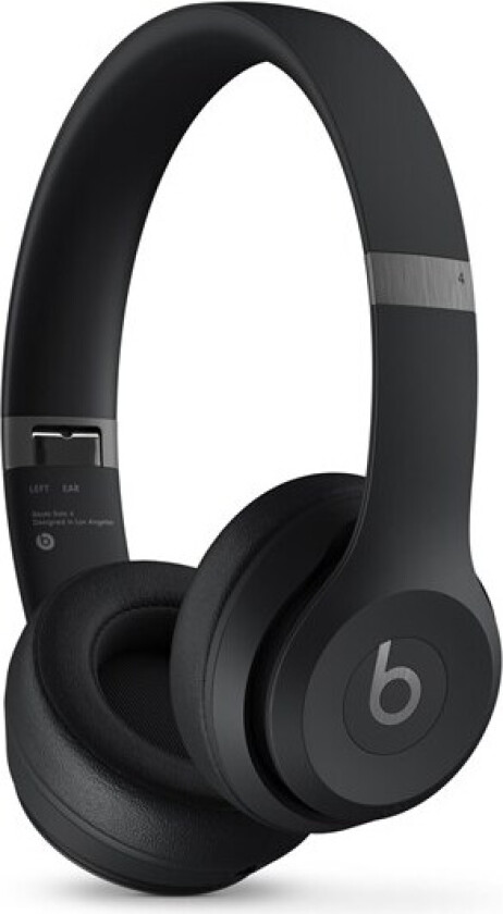 Beats Solo4 Wireless Headphones - On-Ear Wireless Headphones - Matte Black