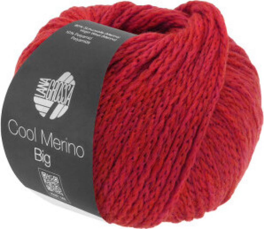 Cool Merino Big Garn 235 Rød