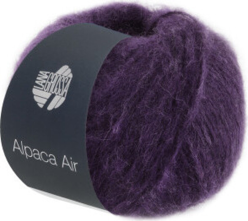 Alpaca Air Garn 21 Mørk Lilla