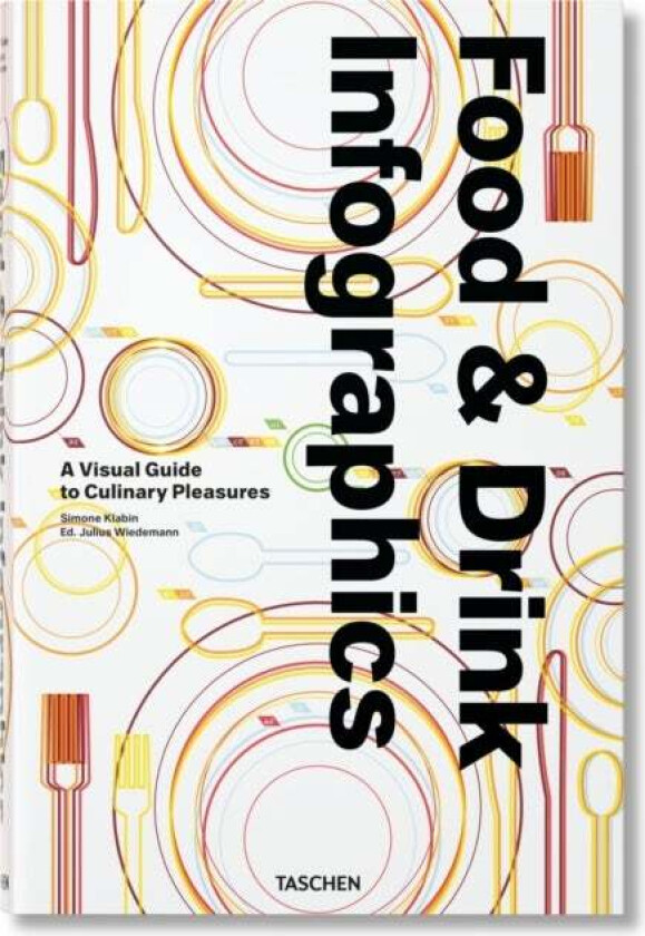 Food & Drink Infographics. A Visual Guide To Culinary Pleasures Av Simone Klabin