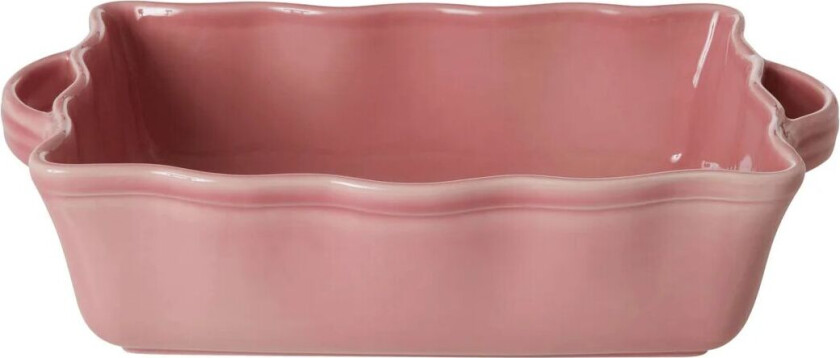 Rice ildfast form 24x31 cm Rosa