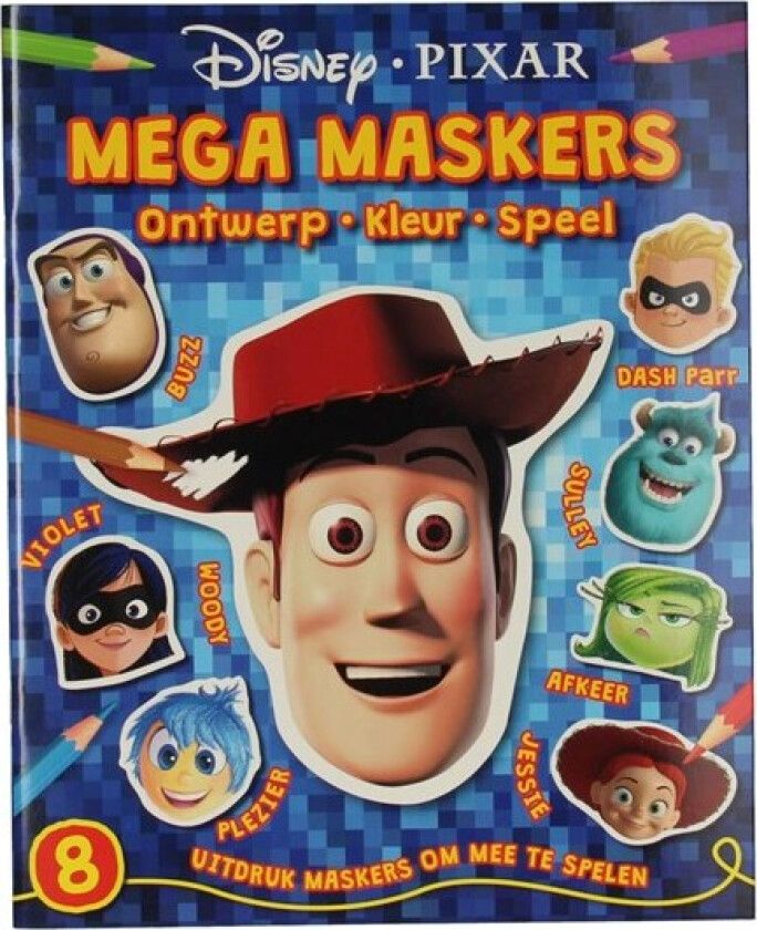 Walt Disney Mask Book Disney Pixar