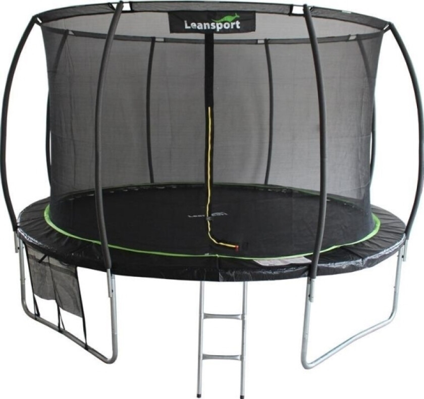 Trampoline Lean Sport Max 487 cm, svart grønn