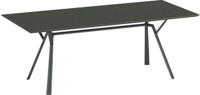 Fast Radice Quadra bord Metallic grey 90 x 200 cm