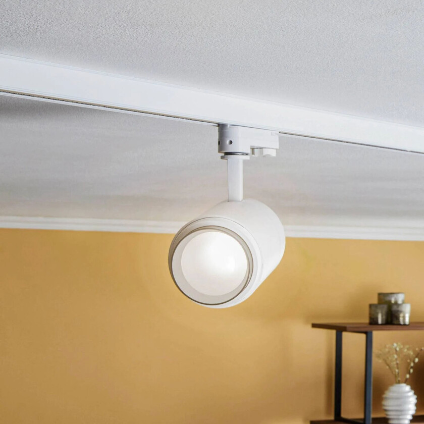 LED-skinnespotlight Nanna, 4000K, hvit, DALI