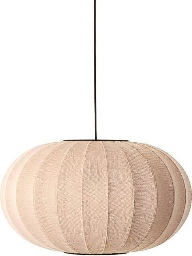 Bilde av Made By Hand Knit-Wit 57 Oval pendel Sand stone