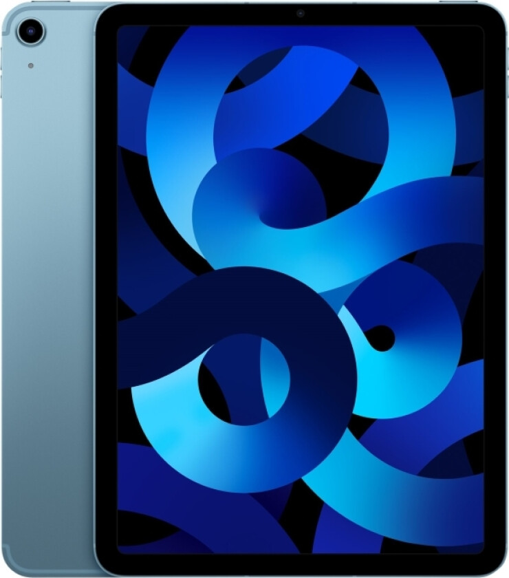 10.9-Inch Ipad Air Wi-Fi + Cellular - 5. Generasjon - Tablet - 256 Gb - 10.9" Ips (2360 X 1640) - 3G, 4G, 5G - Blå
