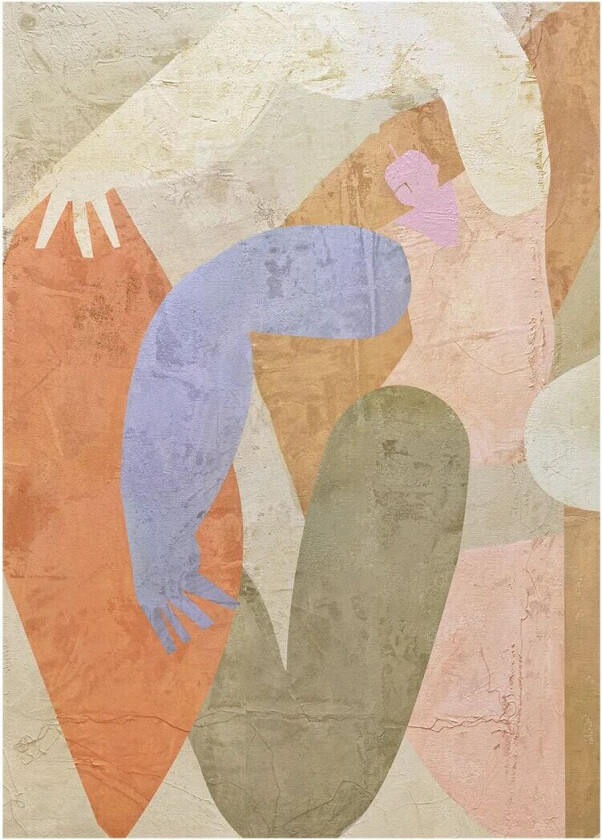 Las Danzantes 01 plakat 30 x 40 cm