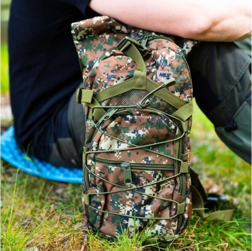 tursekk NC1732 CAMO CRAB NILS CAMP RYGGSEKK