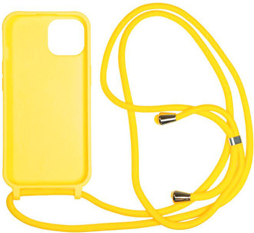 Lanyard Case yellow - iPhone 15