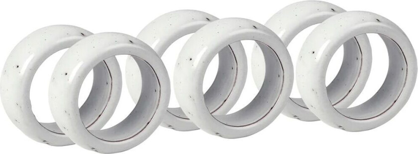 Nordic Sand serviettring 6-pakning Sand