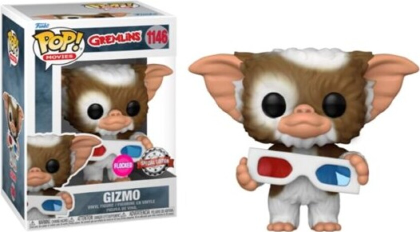 Pop! Vinyl Exclusive Gremlins Gizmo med 3D-briller figur