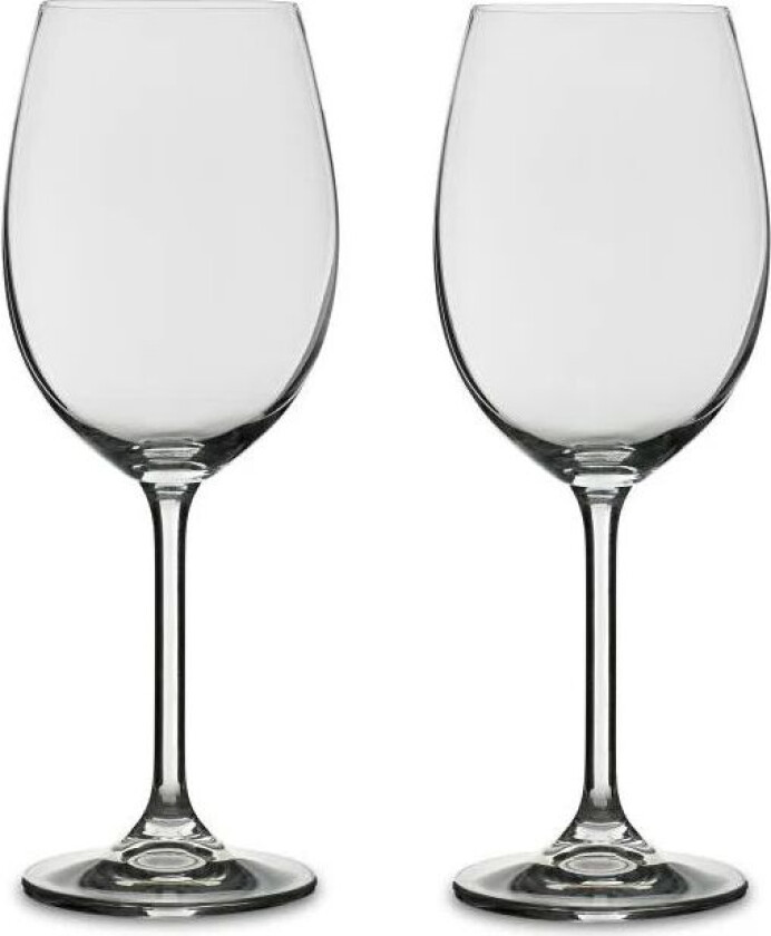 hvitvinsglass 45 cl 2 st Klarglass