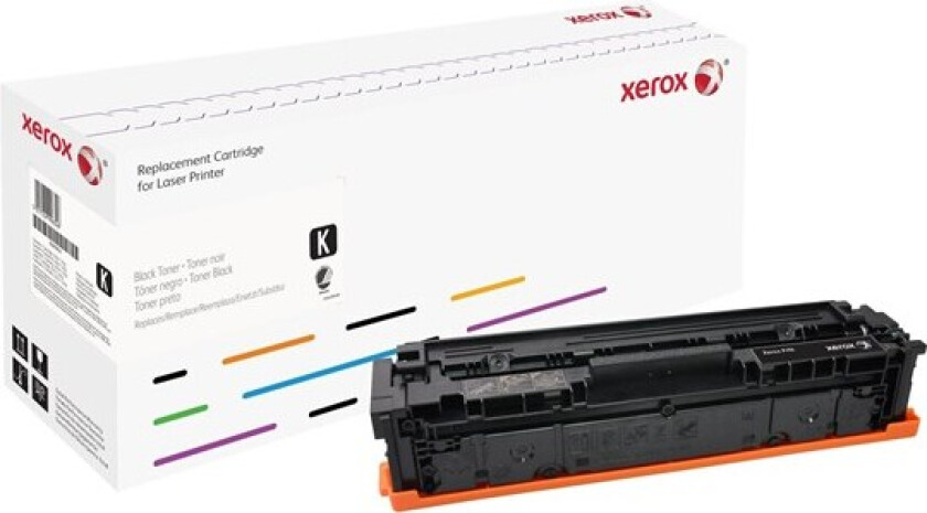 - black - toner cartridge (alternative for: HP CF540X) - Laser toner Svart