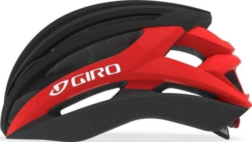 GIRO SYNTAX road helmet matte black bright red size M (55-59 cm) (NEW)