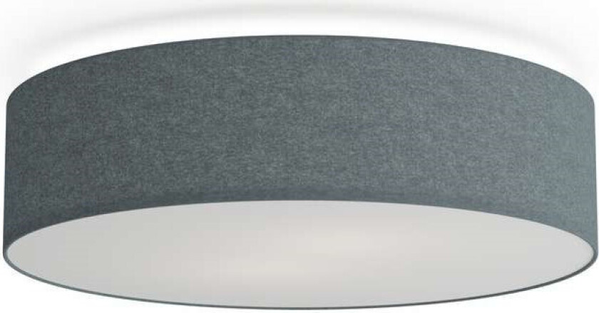 Soft takplafond Ø 44 cm Blå ull
