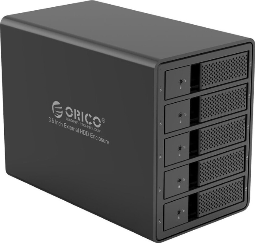 Hard Drive Enclosure Orico HDD 3.5 Inch 5 Bay USB 3.0 type B