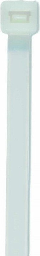 181378, Frigjørbart buntebånd, Polyamid, Hvit, 2,5 - 80 mm, 176 N, 28 cm