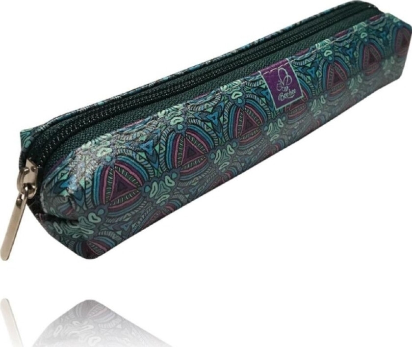 Bee-bee pennal Mini rektangulært pennal Grønn PPM-13