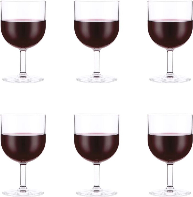 Bodum Oktett rødvinsglass 6-stk. 25 cl