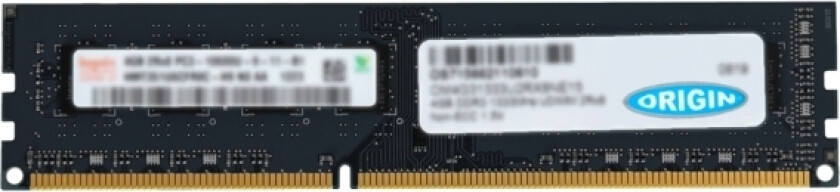 Origin Storage 8GB DDR3 1600MHz UDIMM 2Rx8 Non-ECC 1.35V, 8 GB, 1 x 8 GB, DDR3, 1600 MHz, 240-pin DIMM