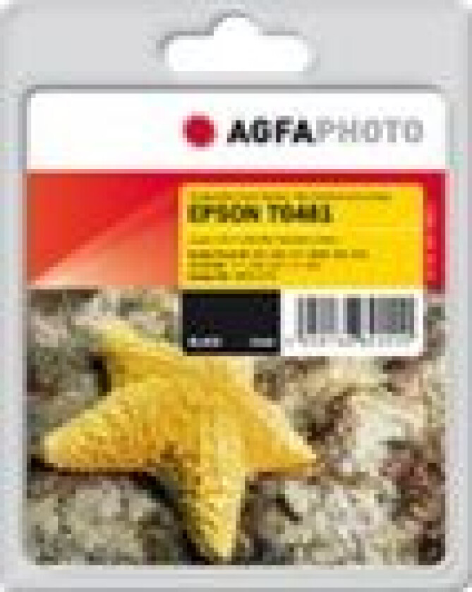 AgfaPhoto - Svart - kompatibel - blekkpatron (alternativ for: Epson T0481) - for Epson Stylus Photo R200, R220, R300, R300M, R320, R340, RX500, RX600, RX620, RX640