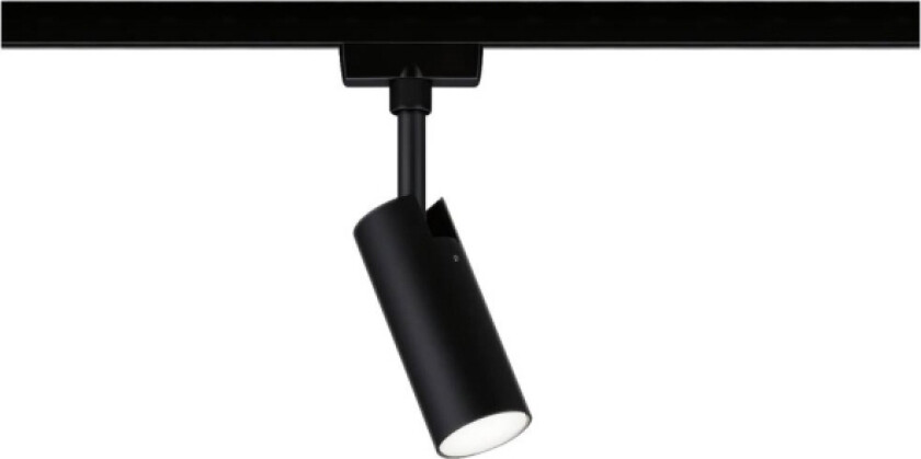 Tubo Højvolt-skinnesystem-lampe URail 4 W LED (RGB) Sort (mat)