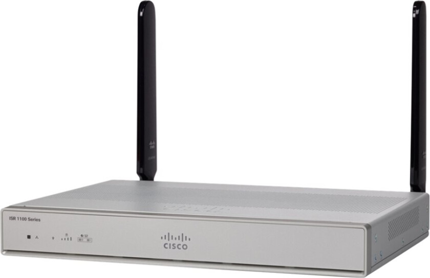 Systems Integrated Services Router 1117 - - ruter - - DSL-modem 4-portssvitsj - 1GbE - WAN-porter: 2