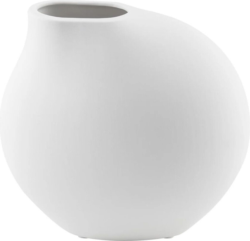 Nona vase hvit 14 cm