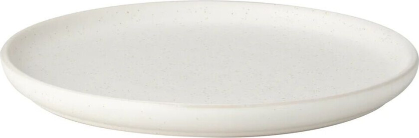 tallerken Ø25 cm Hvit-prikk