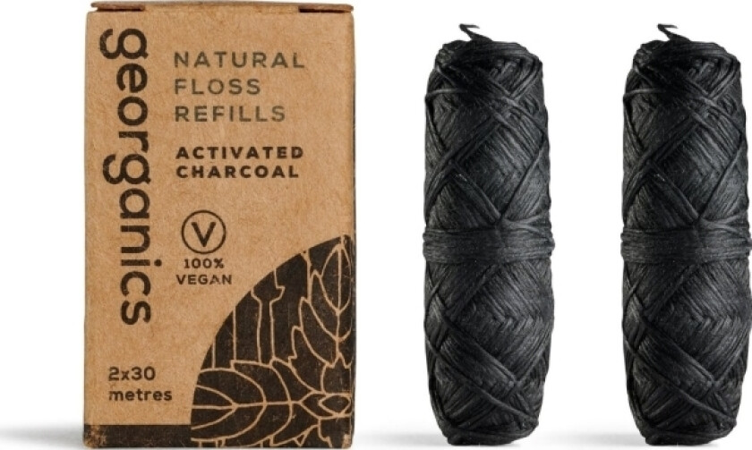 Refill tanntråd med naturlig karbon 30mx2