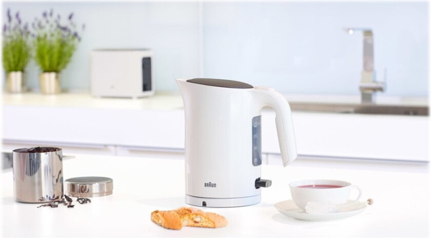 PurEase WK 3110 WH - Kjele - 1.7 liter - 3 kW - hvit