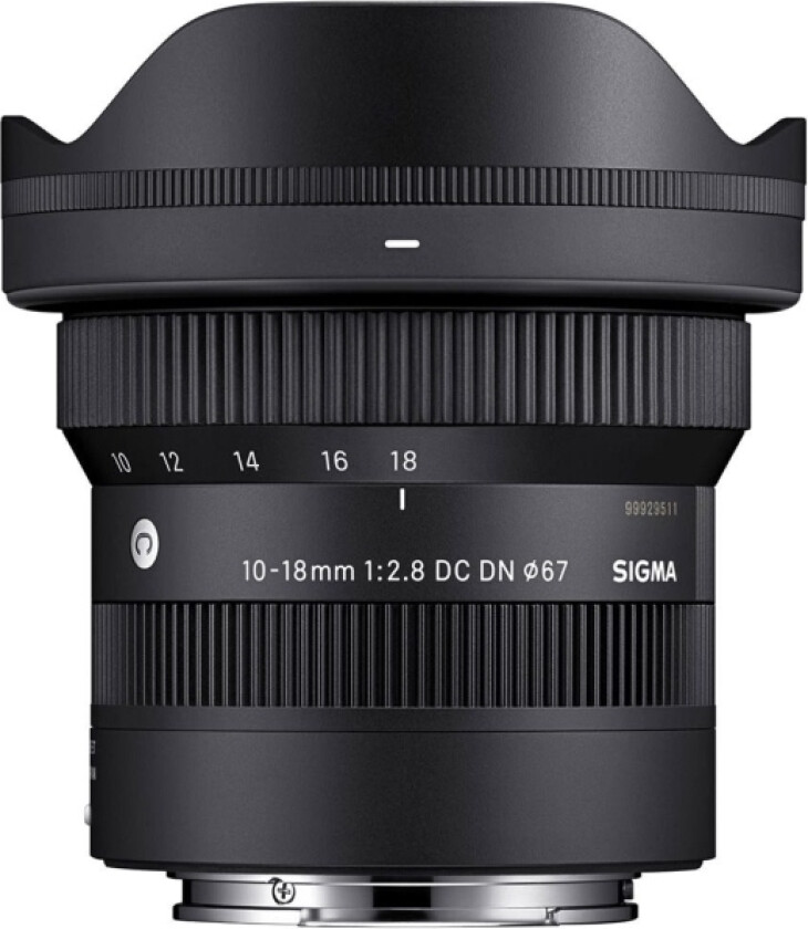 10 - 18mm F2.8 DC DN Moderne - ultravidvinkelzoom - objektiv, Sony E