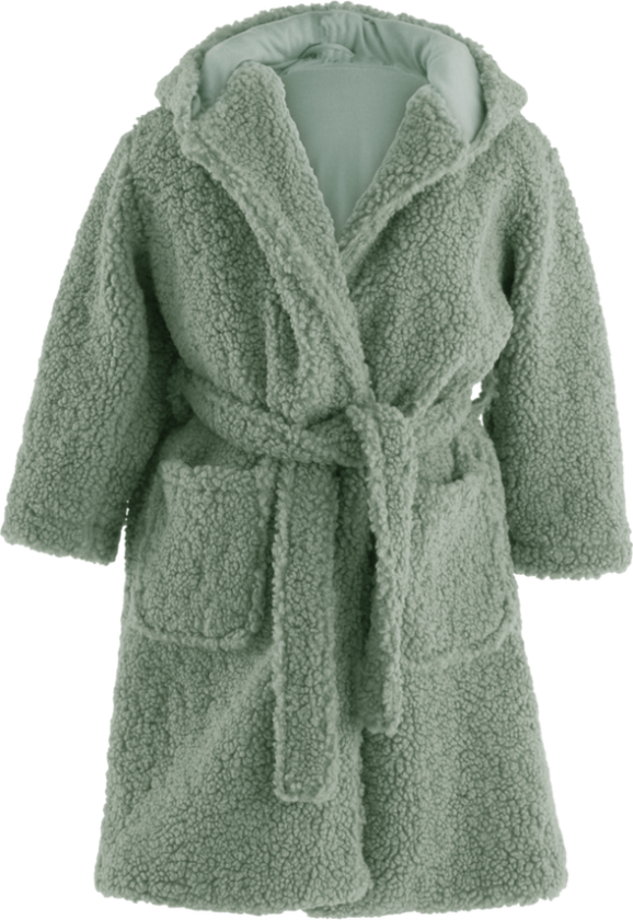 TEDDY MINI badekåpe Grønn