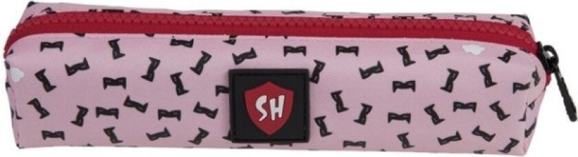 Milan mini Super Heroes pencil case pink (081129SHP)