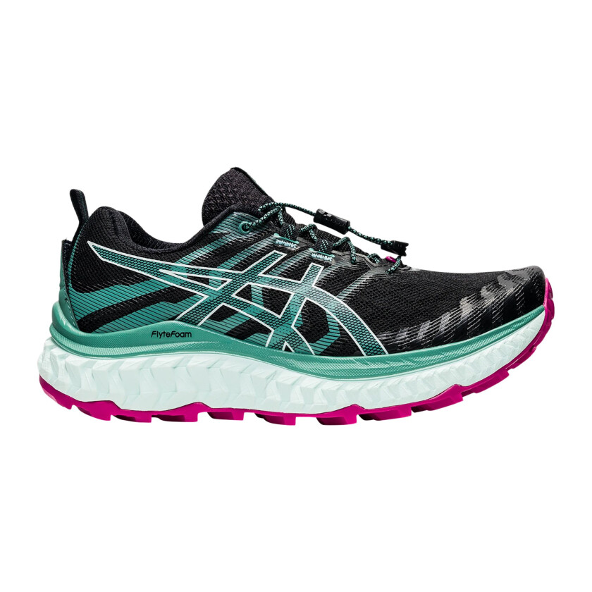Asics Trabuco Max, terrengløpesko, dame BLACK/SOOTHING SEA