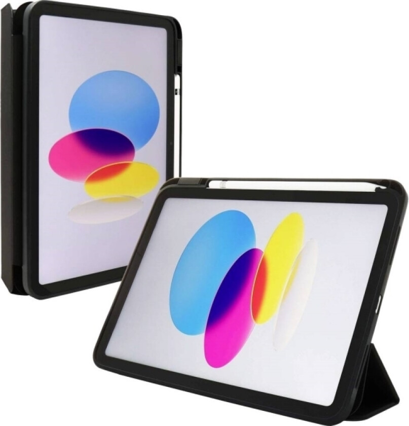 Folio Case Tablet-cover Apple iPad 10.9 (10. Gen., 2022) 27,7 cm (10,9) Backcover Sort, Transparent