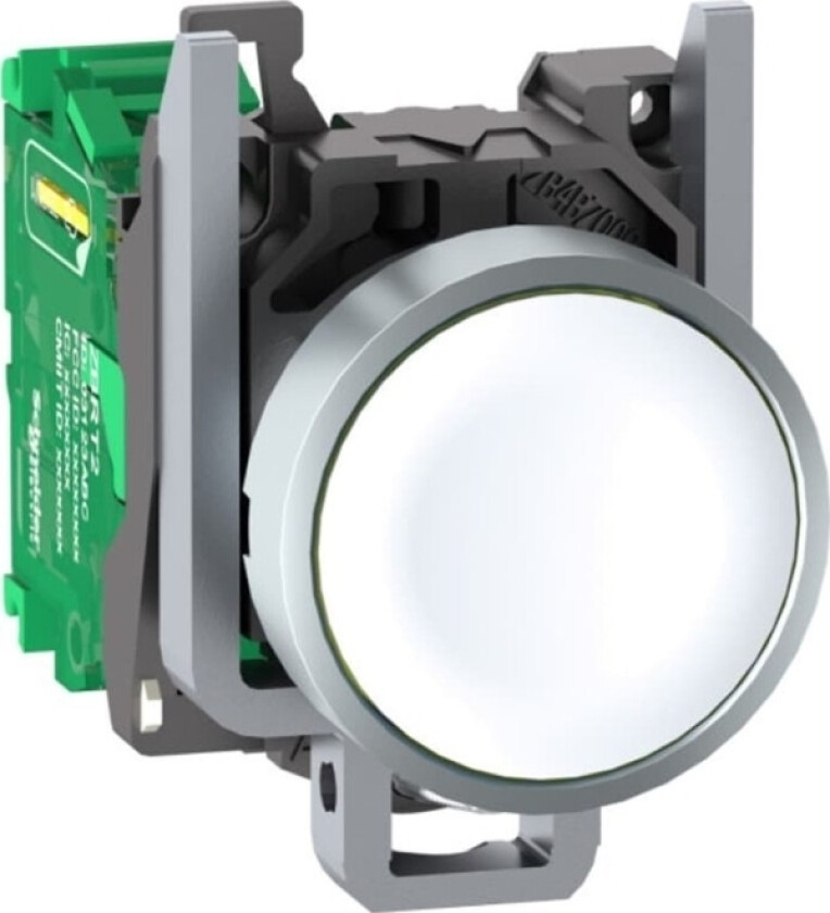 SCHNEIDER ELECTRIC Harmony XB4R trådløst og batteriløst knapphode med sender Hvit metall ZB4RTA1