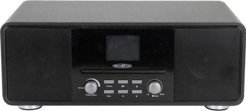 HRA19DAB/BK DAB+ bordradio AUX, Bluetooth®, CD, FM svart (HRA19DAB/BK)