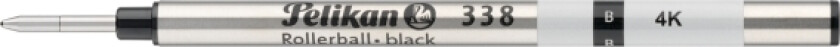 957027, Svart, Svart, Sølv, 1,2 mm, Kulepenn, 1 stykker
