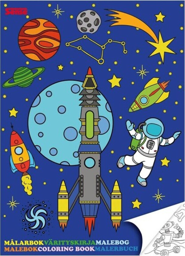 Coloring book Space