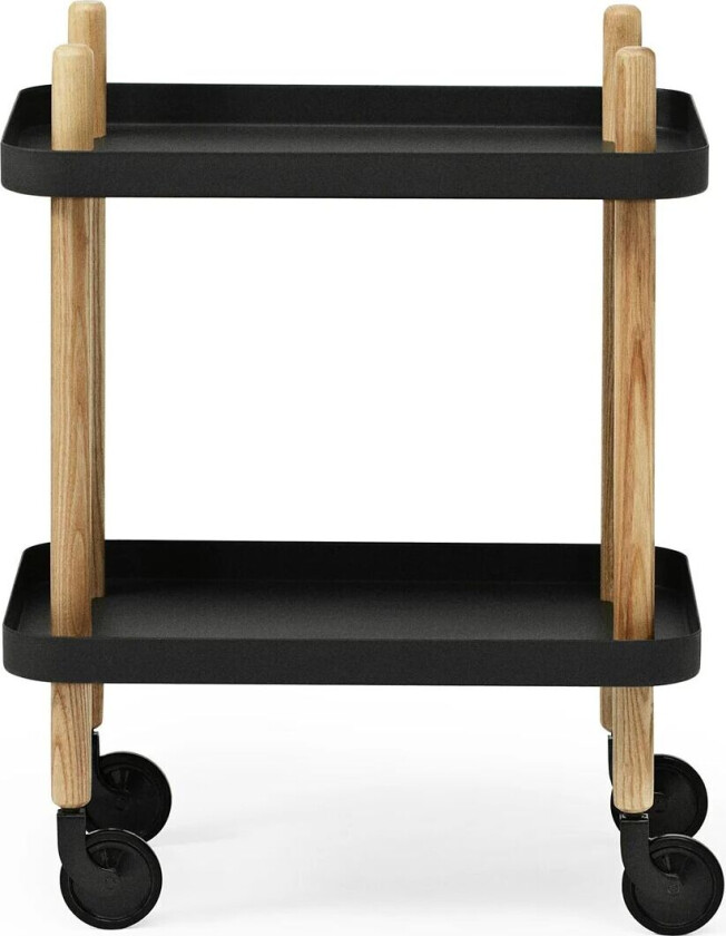 Block bord svart