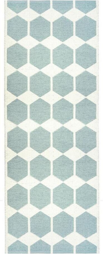 Anna turkis gulvteppe 70x200 cm